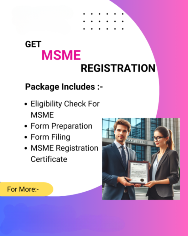 Udyam Registration for MSME
