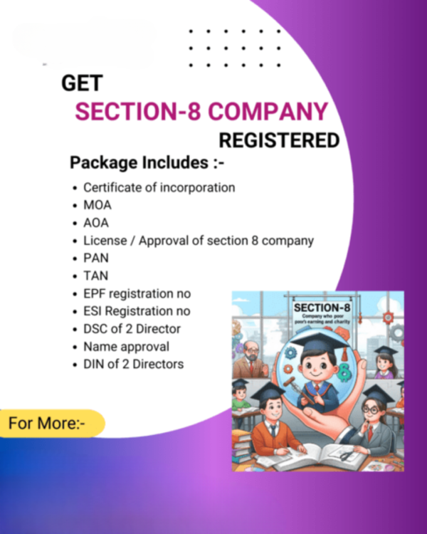 Section 8 Company Registration