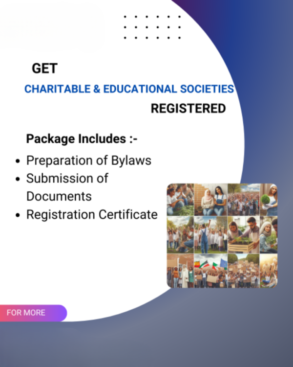 Charitable and Educational Societies