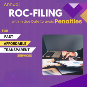 ROC Annual Filing of Company