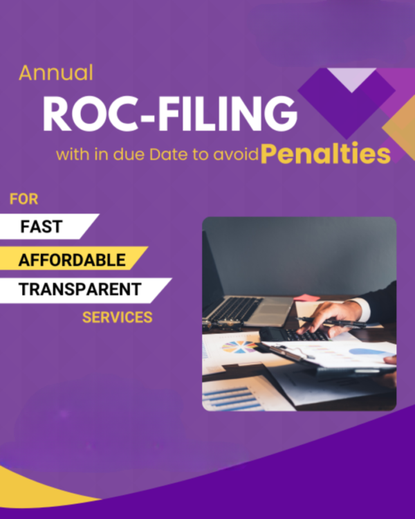 ROC Annual Filing of Company