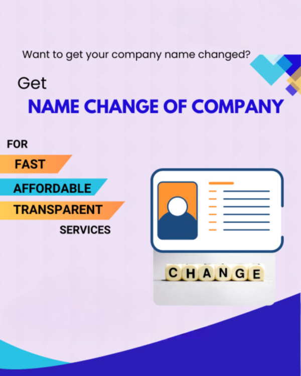 Name Change of Company